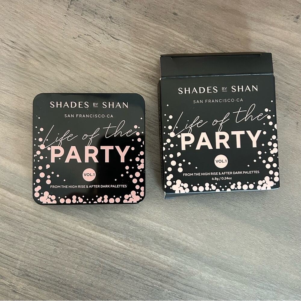 SHADES BY SHAN “LIFE OF THE PARTY” Vol 1 Eye Shadow 4 Color Palette New in Box